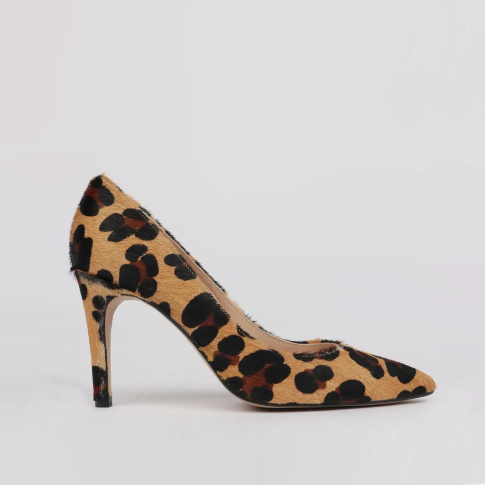 Leopard print hair shoes CLARA - Stilettos LUISA TOLEDO