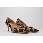 Mid heels pumps leopard ISABELA
