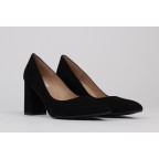 Black stilettos block heel CAYETANA