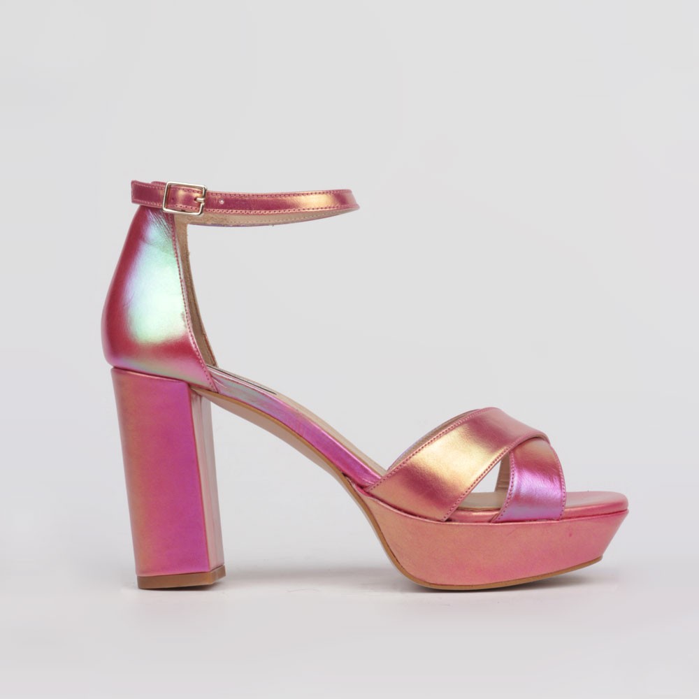 Pink platform sandals MIRIAN | Collection Dress Sandal Heels