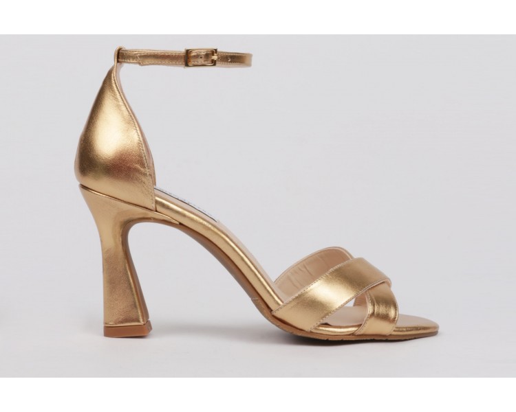 Golden sandals CELINA