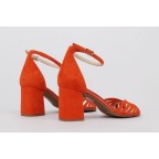 Dress sandals BELÉN orange suede