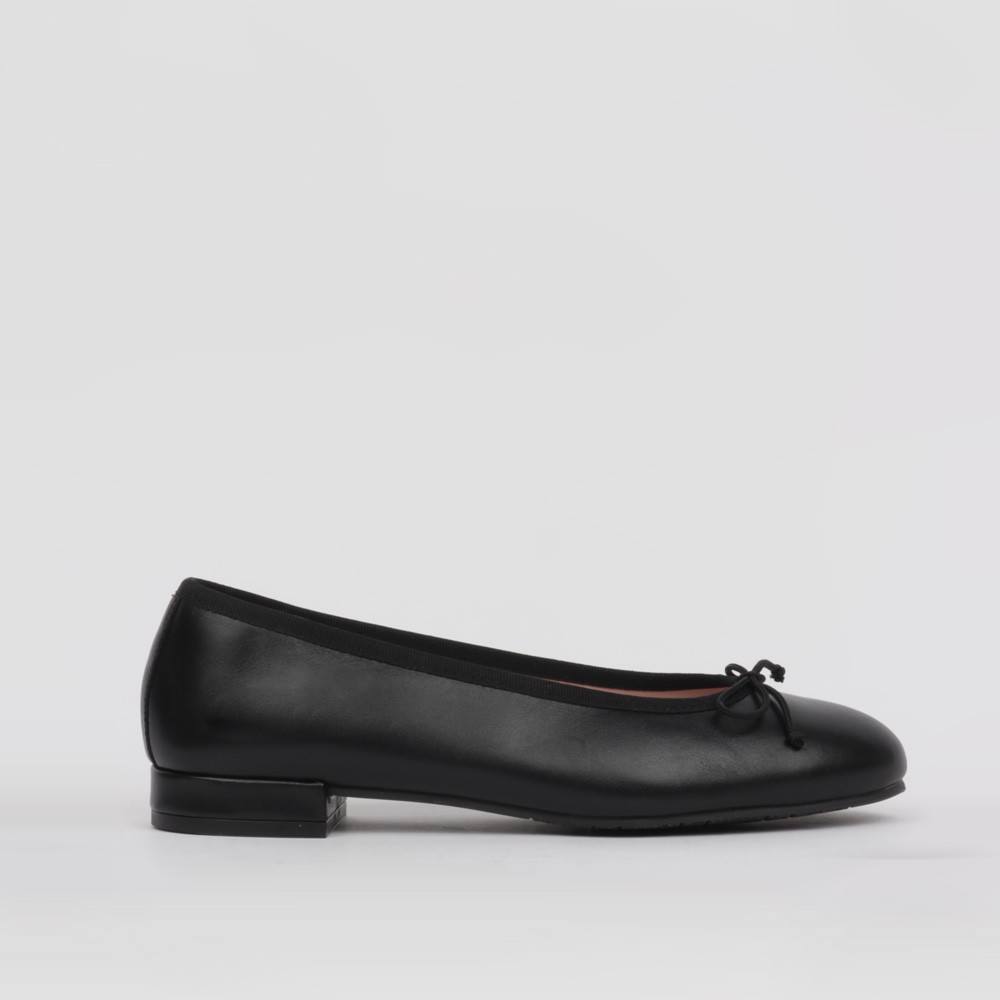 Black Flat Ballerinas TAMARA - Collection Flat LT woman shoes
