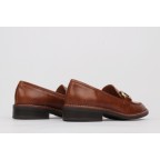Brown double monkstrap shoes AIDA