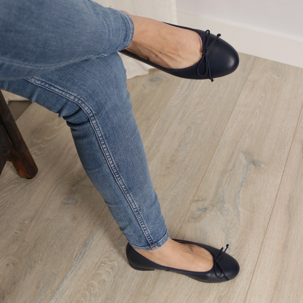 Ballerinas blue navy TAMARA - Collection Flat LT woman Shoes