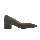 Block heel shoes GALA grey suede
