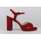 Burgundy sandals TERESA - Women heel sandal New Collection