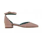 Gilda shoes low heel VALERIA millenial pink